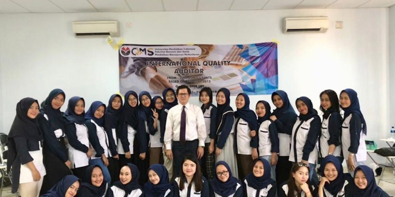 Dokumentasi kegiatan pelatihan, pendampingan, dan audit sertifikasi ISO