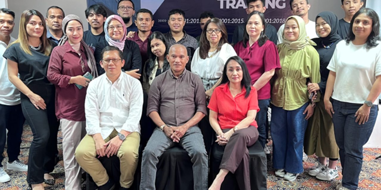 Dokumentasi kegiatan pelatihan, pendampingan, dan audit sertifikasi ISO