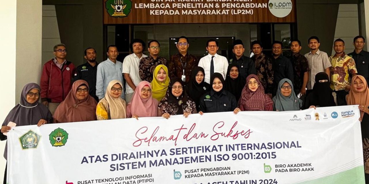 Dokumentasi kegiatan pelatihan, pendampingan, dan audit sertifikasi ISO